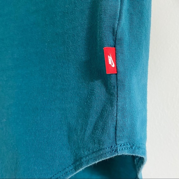 Teal Nike Spirit Jersey 3/4 Sleeve Tee - Picture 11 of 12